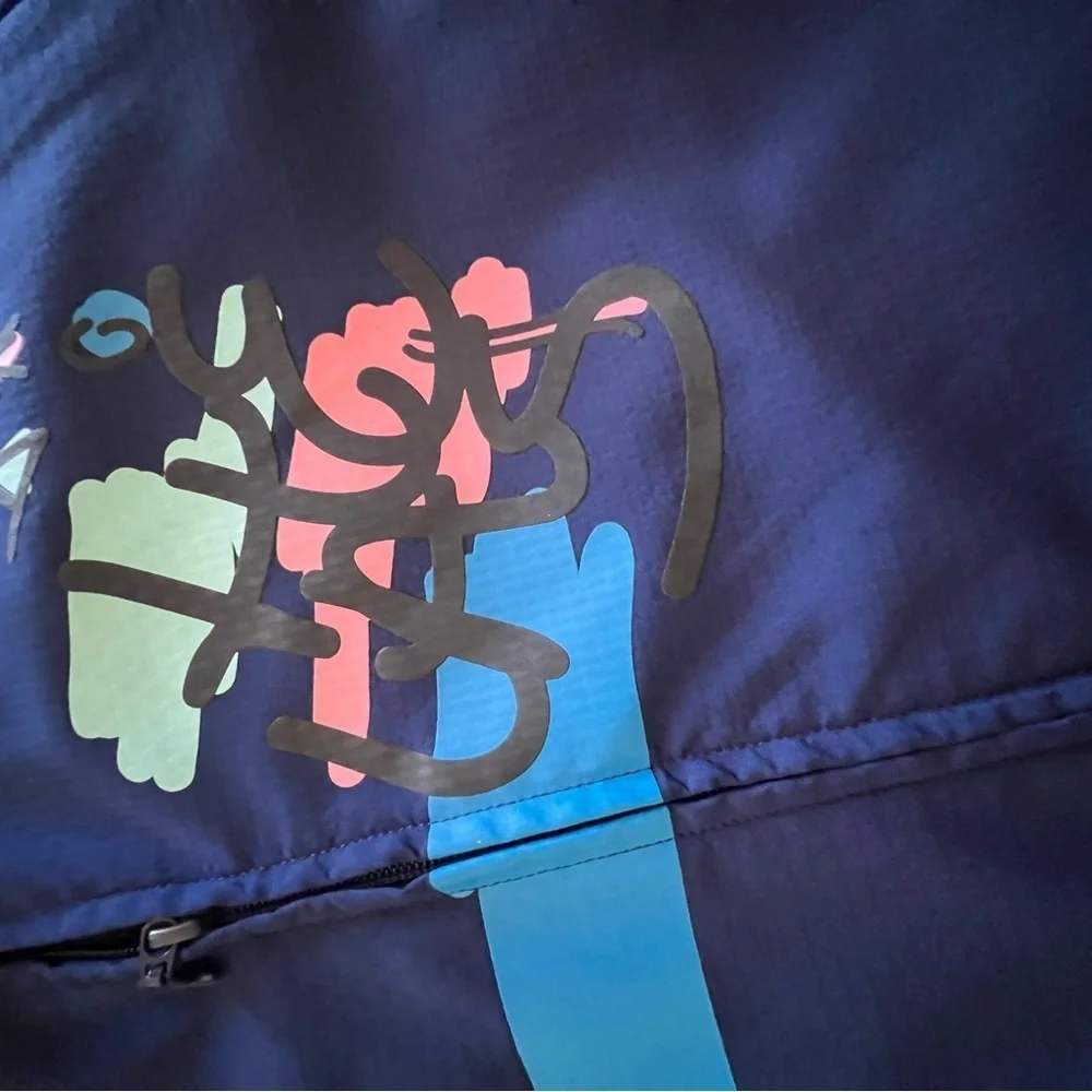 Adidas x Hélas Lucas Puig Skateboarding Track Jacket Men's Size Large Blue RARE